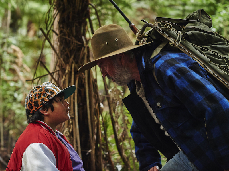 Julian Dennison and Sam Neill in Hunt for the Wilderpeople