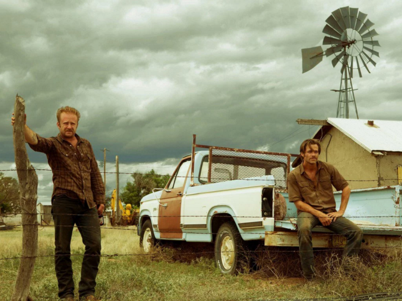 Ben Foster and Chris Pine in Hell or High Water