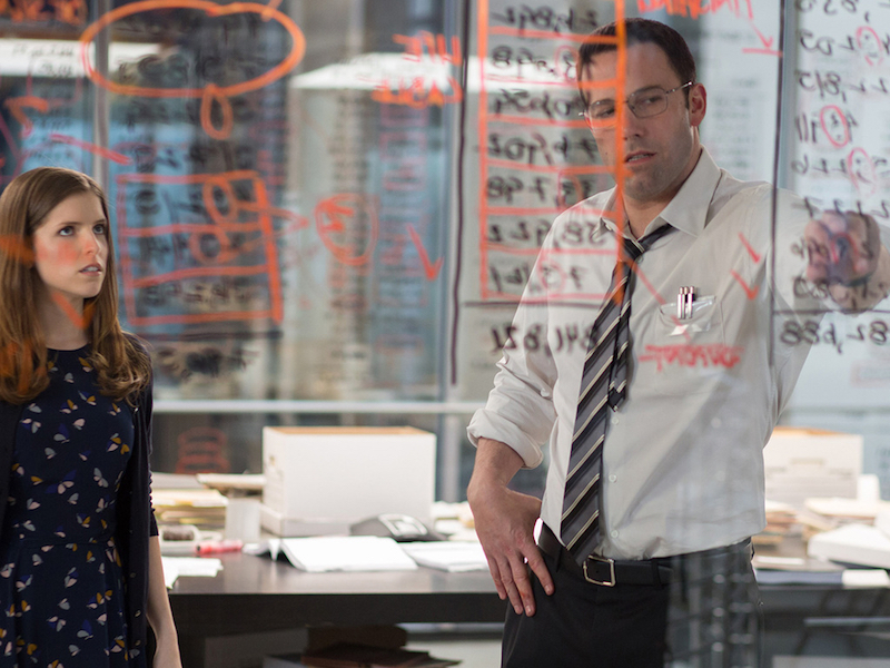 Anna Kendrick and Ben Affleck in The Accountant